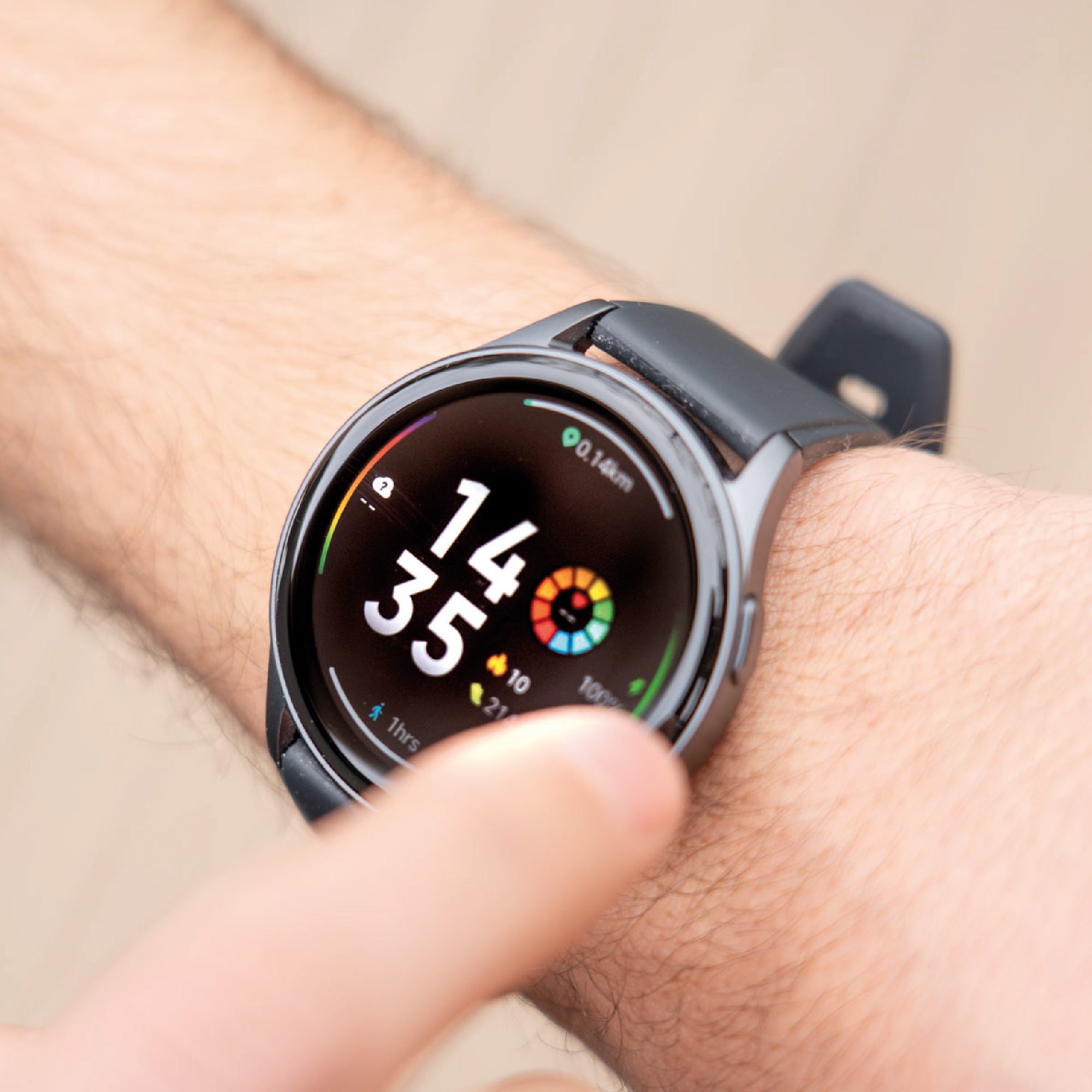 Reloj Smartwatch Lhotse Vibe 05 GPS Black 45mm