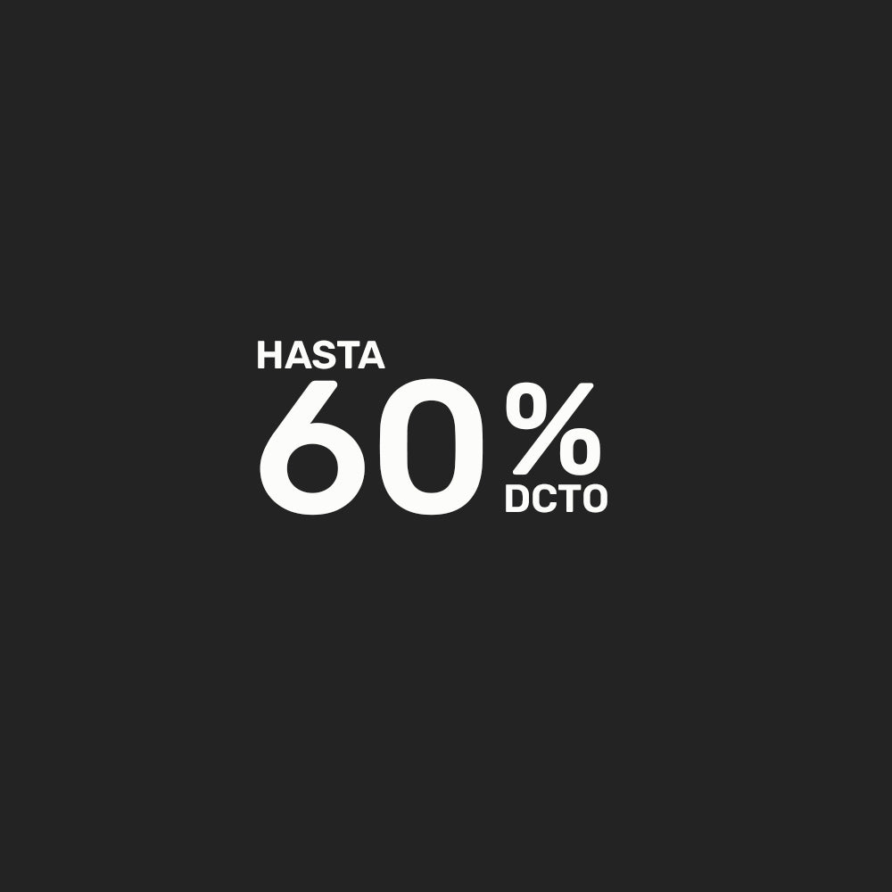 Hasta 60% Dcto