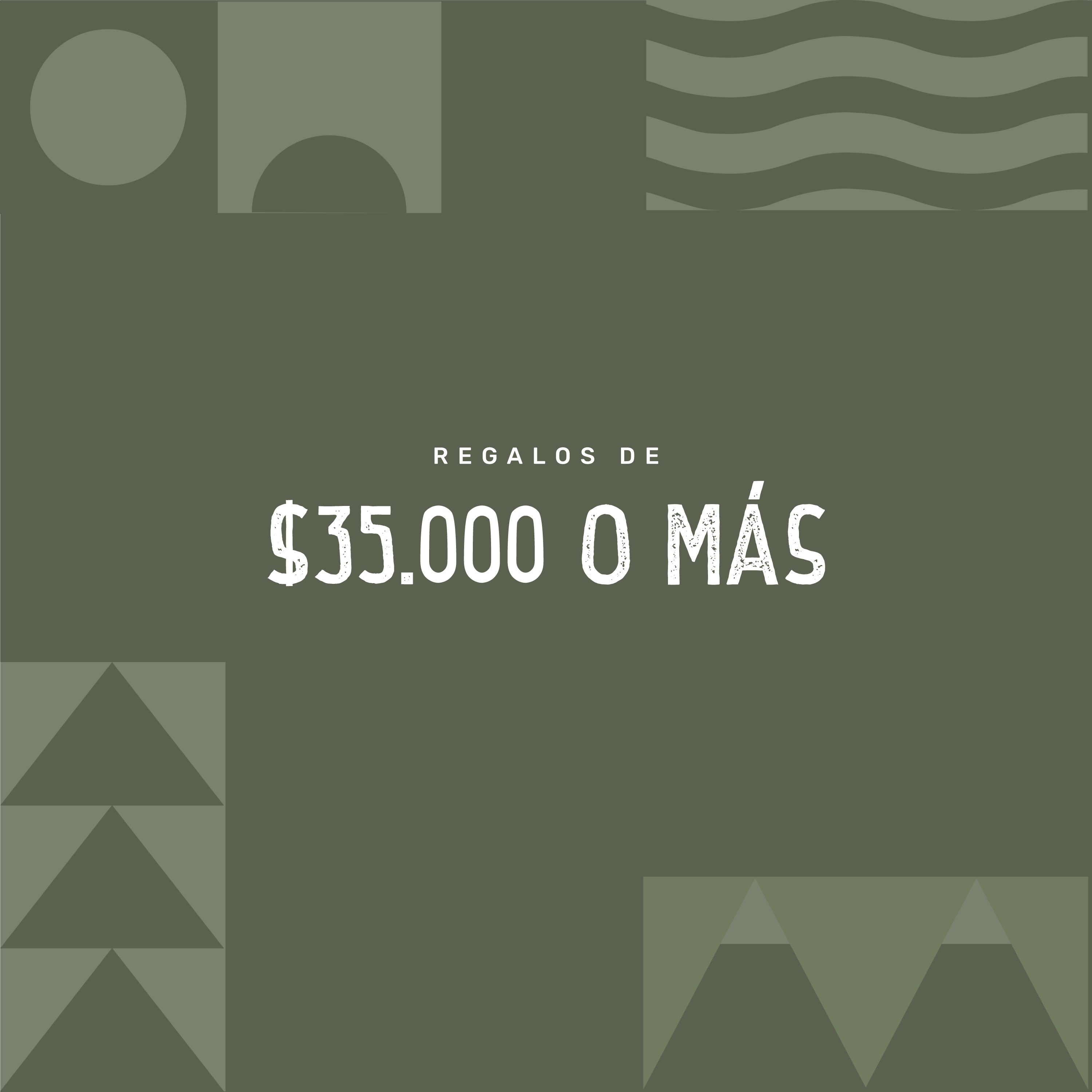 Regalos Sobre 35.000