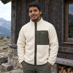 Beige · Polar Sherpa Main Lhotse de frente
