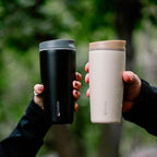 Vaso Mug Térmico Agua Café 2X Termicup 590 ml Black + Beige