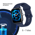 Azul · Reloj Smartwatch Music Rhythm X10 41mm