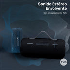 Negro · Parlante Portátil Inalámbrico Bluetooth Journey