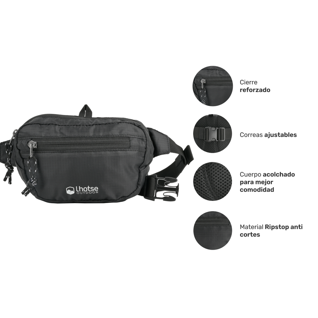 Negro · Banano Outdoor Golight 1Lt Himalaya Lhotse - foto del producto