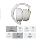 Beige · Audifonos Bluetooth Inalambricos Over Ear WavePro - foto del producto