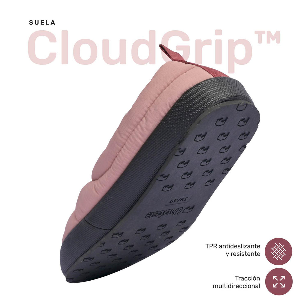 Rosa · Pantuflas Térmicas Nimbus Suela CloudGrip Outdoor Lhotse - foto del producto