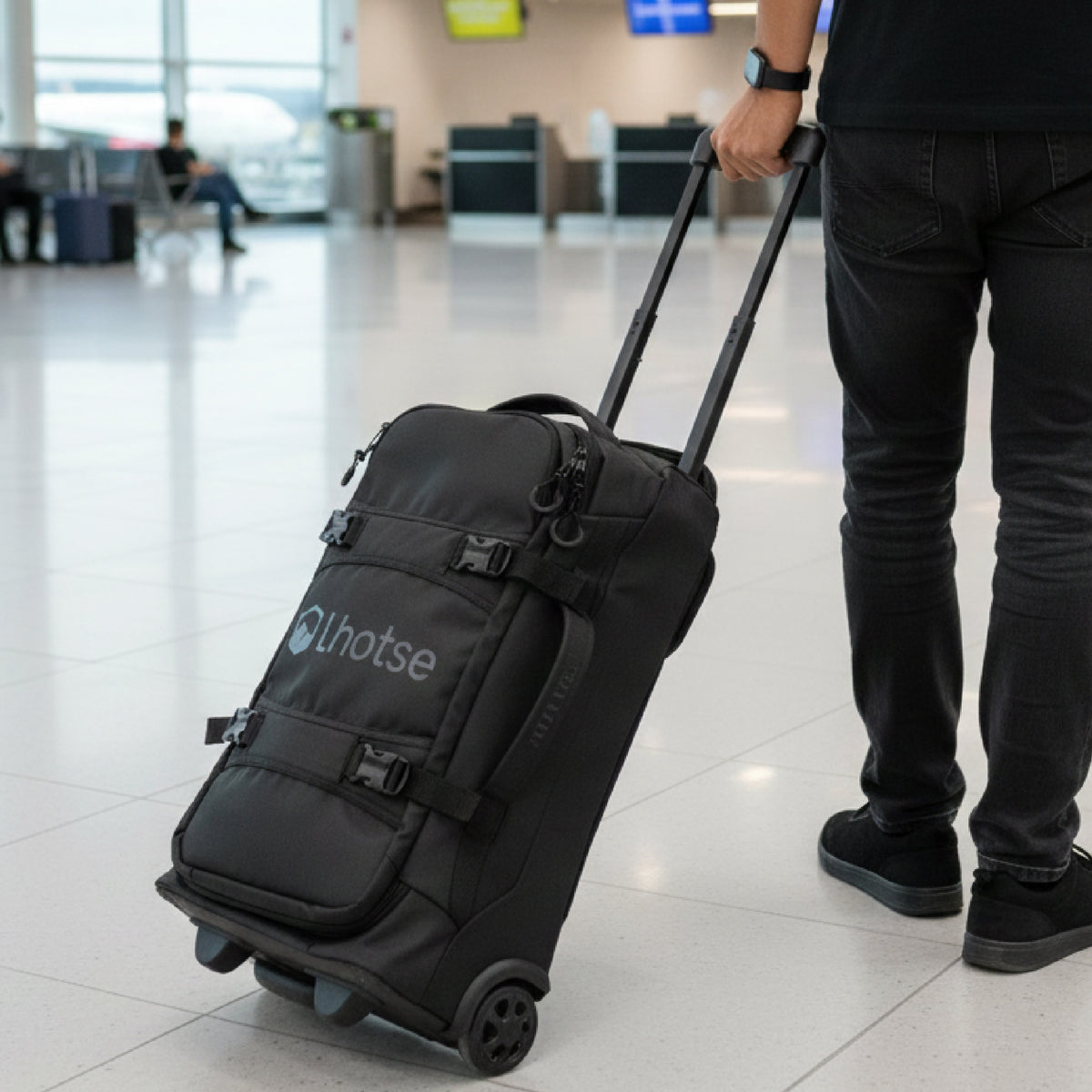 Maleta Bolso Trolly Expedition Duffel 30lts Black