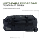 Maleta Bolso Trolly Expedition Duffel 30lts Black