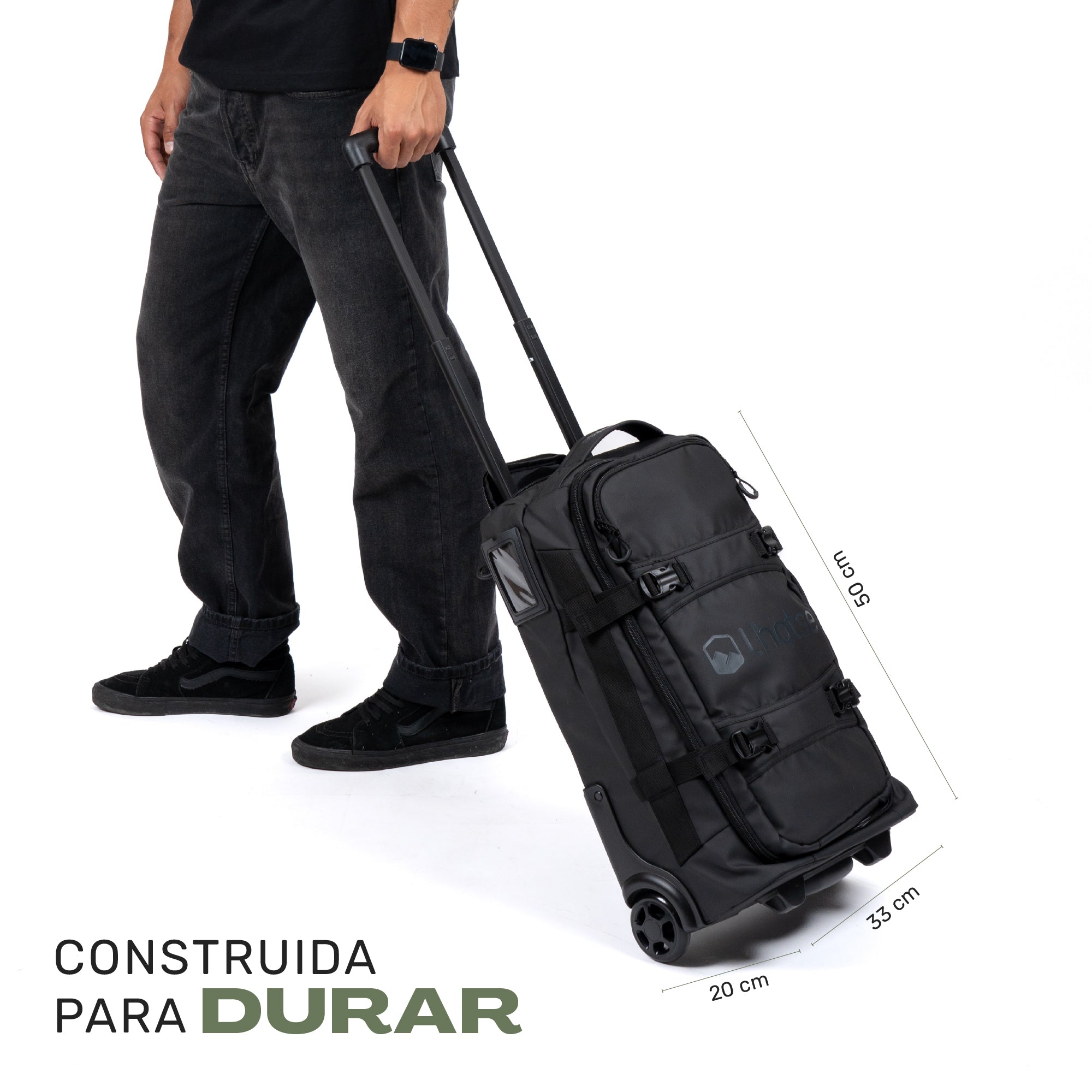 Maleta Bolso Trolly Expedition Duffel 30lts Black