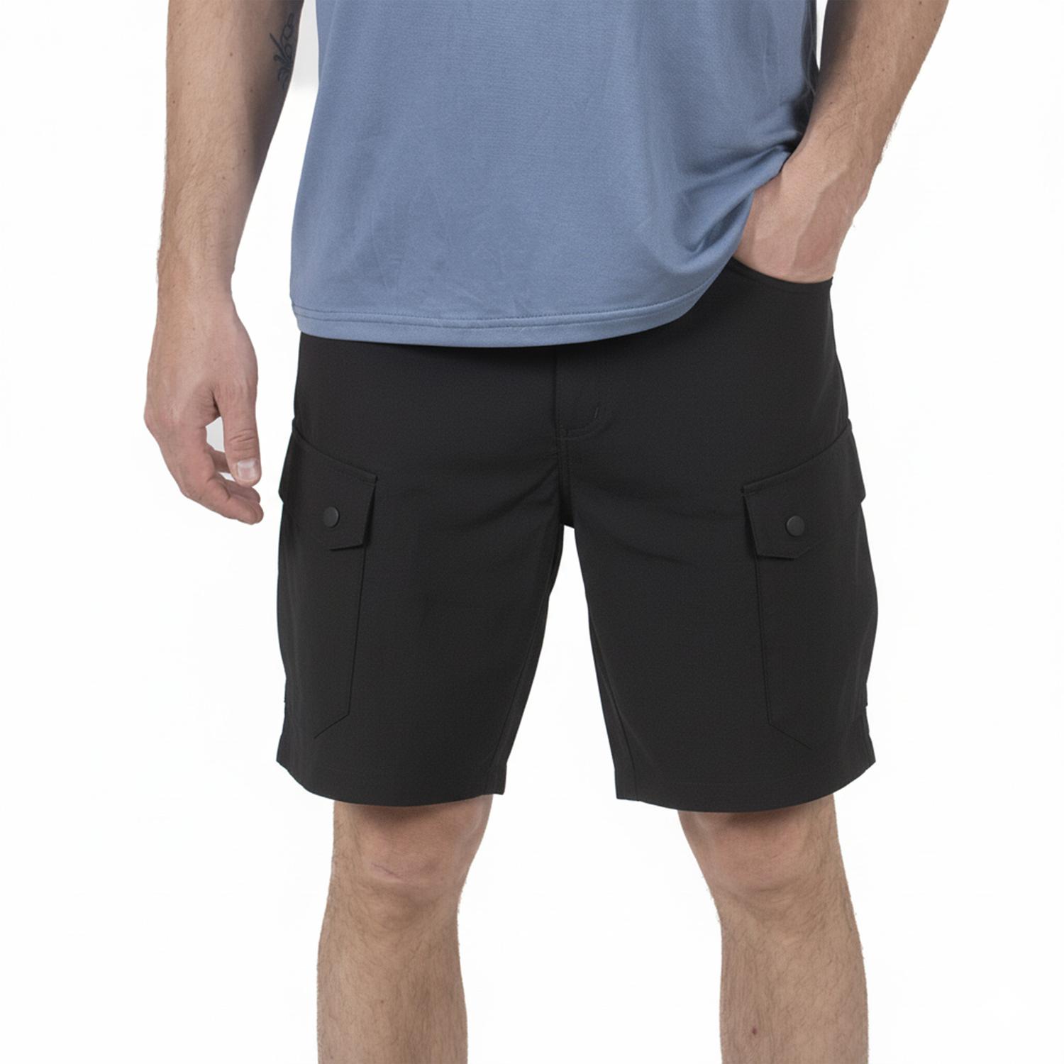 Negro · Short Hombre Cargo Adventure Barun UV50+ Lhotse