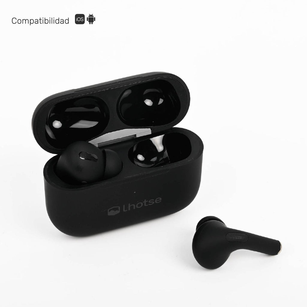 Lhotse Audífonos RM7 Pro Negro lifestyle exterior naturaleza