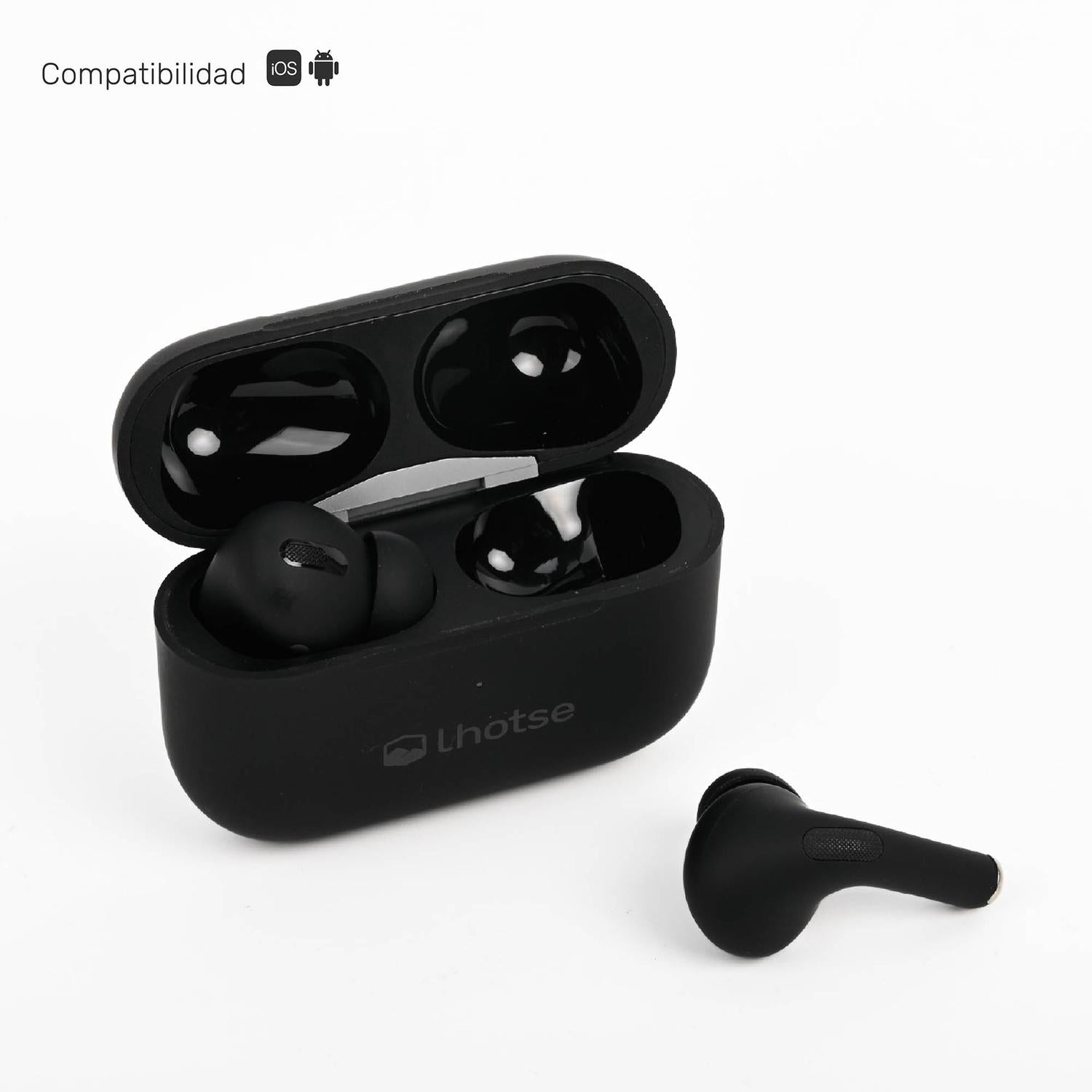 Lhotse Audífonos RM7 Pro Negro lifestyle exterior naturaleza
