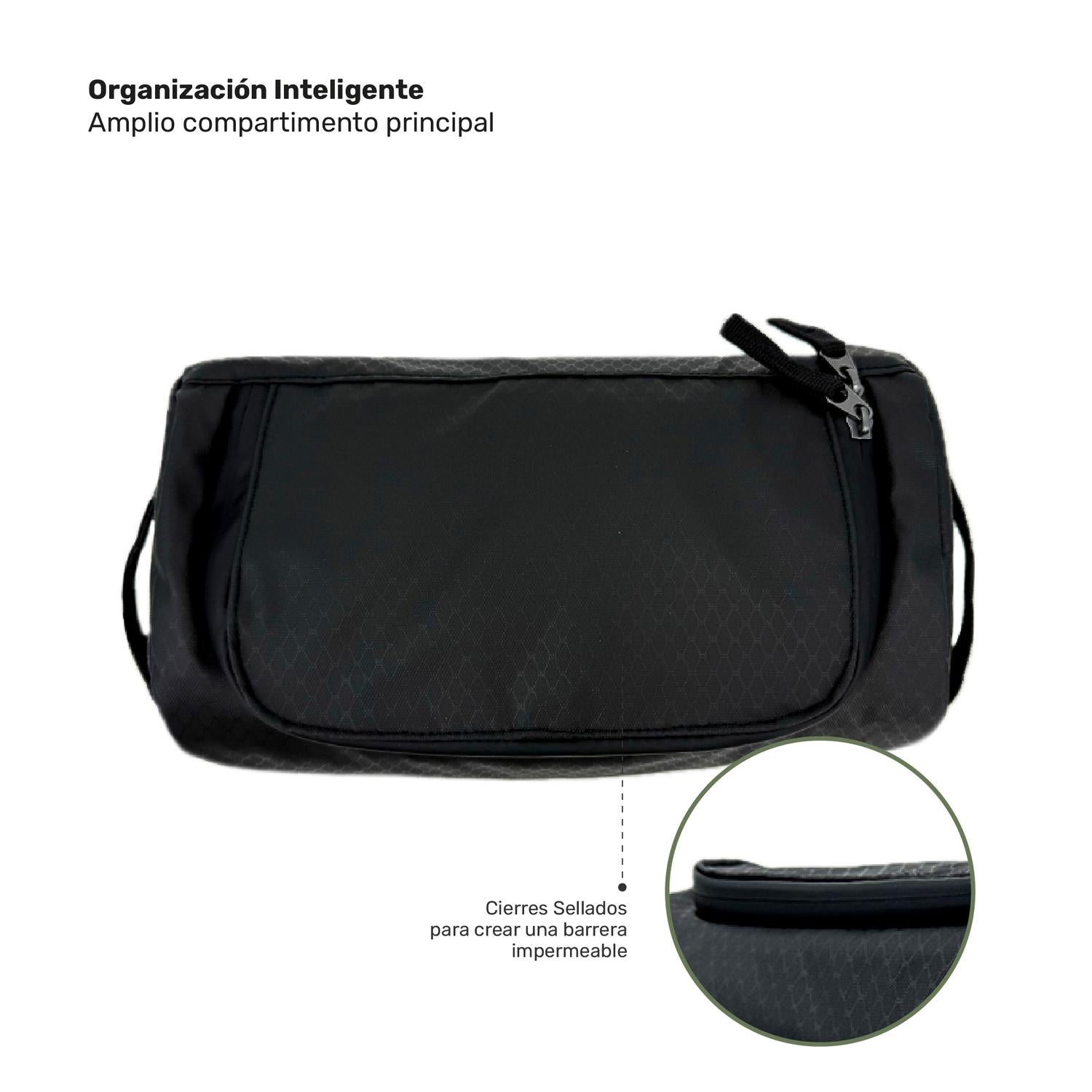 Lhotse Neceser de Viaje Travel Rimo 5L impermeable 900D PU cierres sellados - detalle