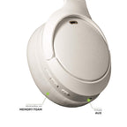 Lhotse Audífonos BeatMaster ANC Beige infografía ANC batería Bluetooth 5.3 - detalle