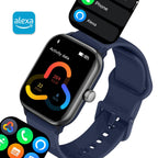 Azul · Reloj Smartwatch Music Rhythm X10 41mm