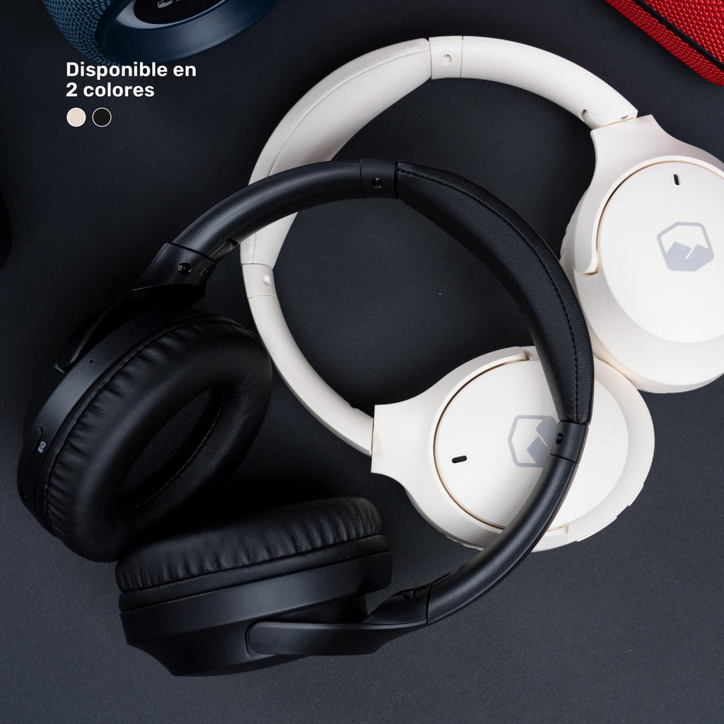 Negro · Lhotse Audífonos WavePro Over Ear plegable liviano 210 gramos - detalle