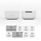 Lhotse Audífonos RM7 Pro Blanco estuche especificaciones Noise Cancelling - detalle
