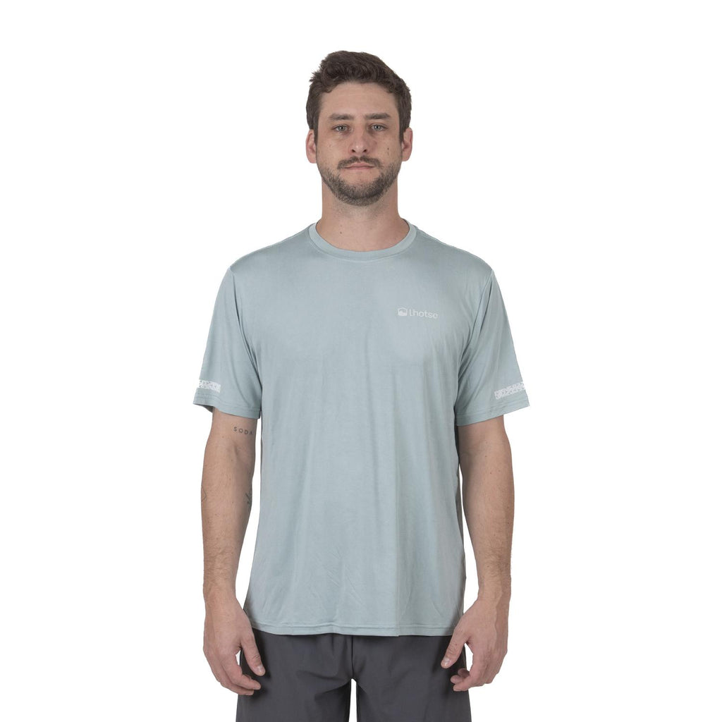 Verde · Polera Hombre Deportiva Manga Corta Boyak DryCool Lhotse
