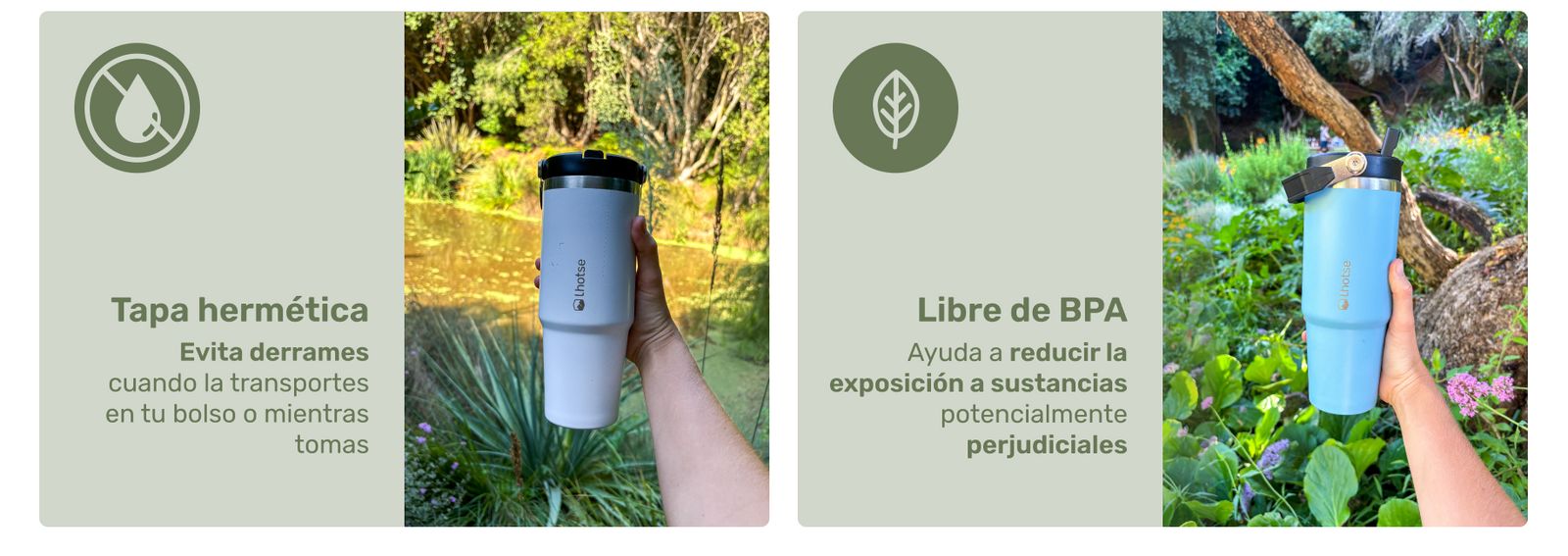 Botella Térmica Insulada Lhotse Travel Mug 900ml