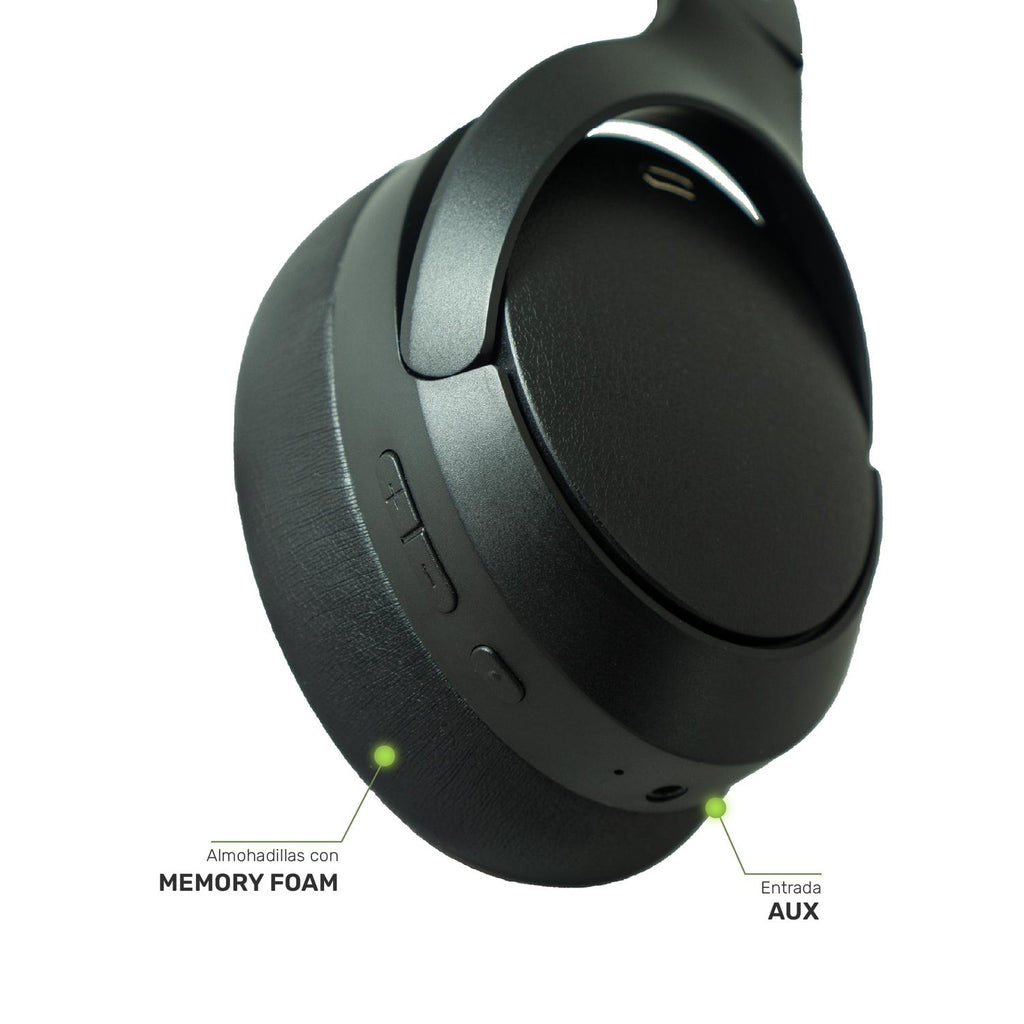Lhotse Audífonos BeatMaster ANC Negro infografía ANC Bluetooth 5.3 - detalle