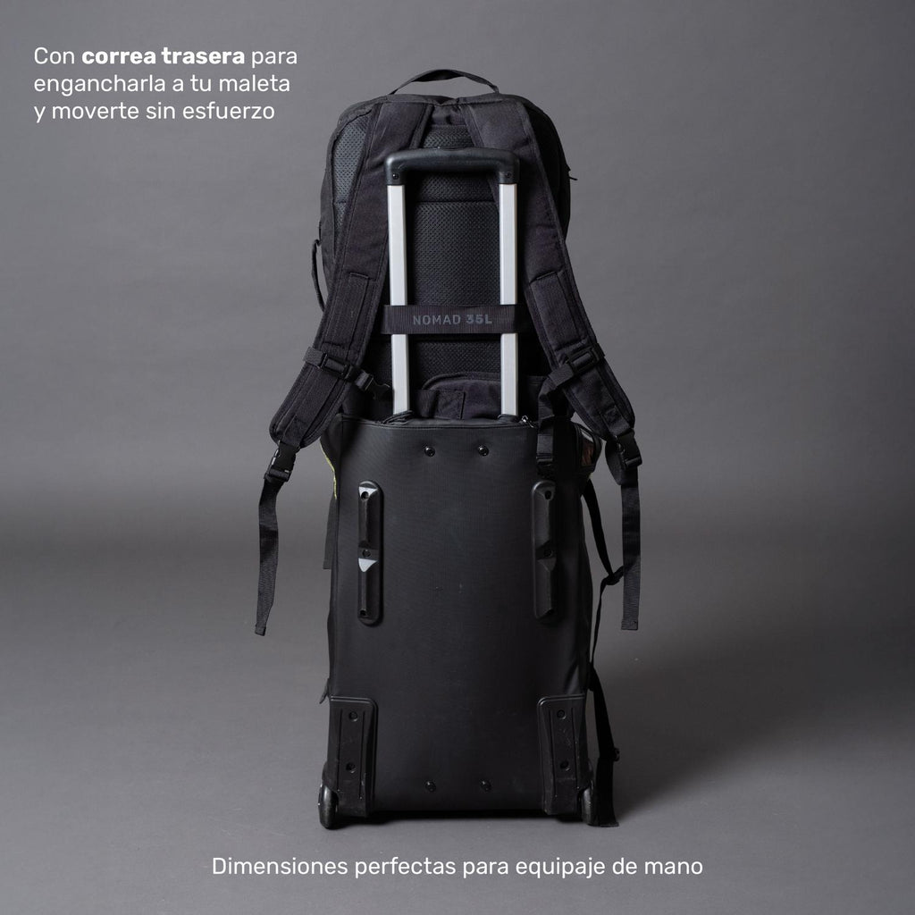 Lhotse Mochila Maleta de Viaje Nomad 35L sistema híbrido convertible mochila bolso características