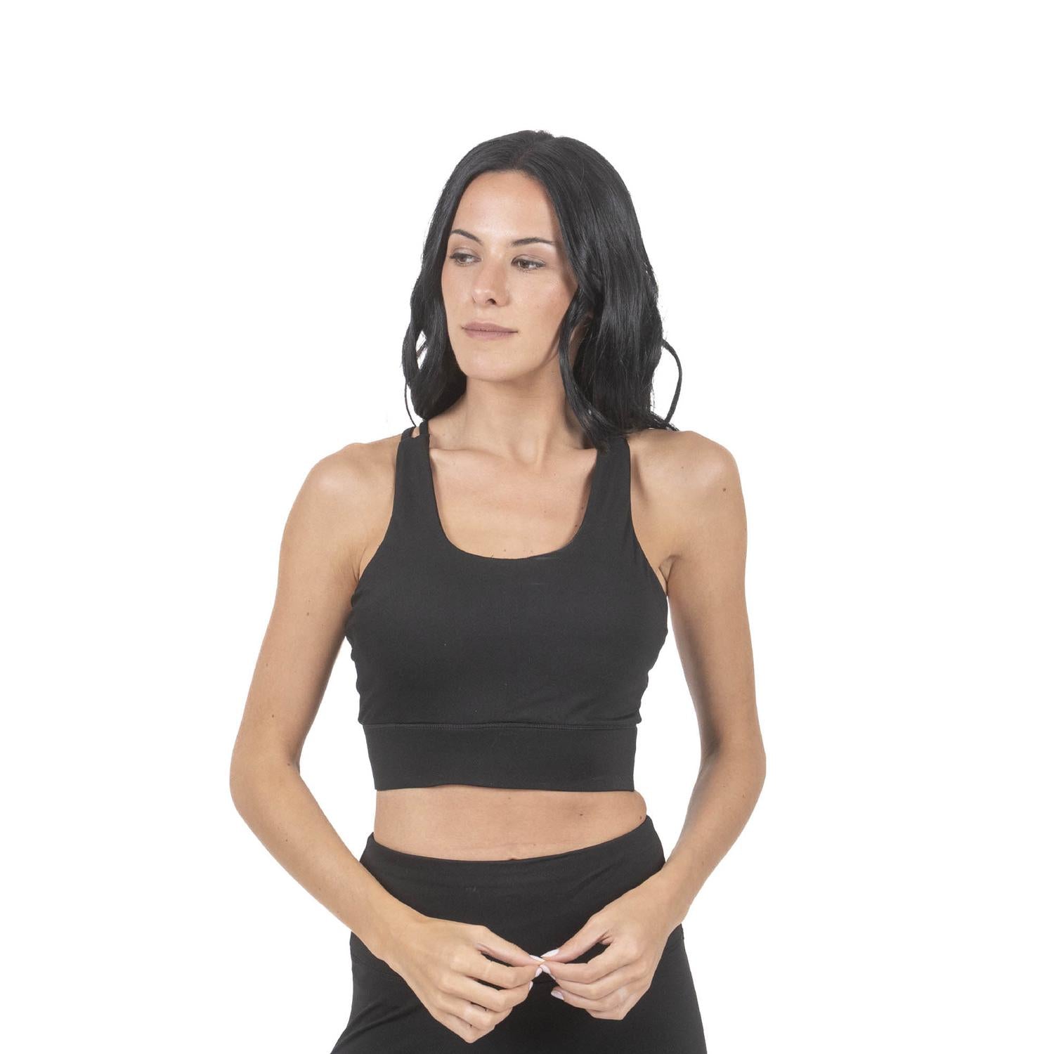 Negro · Peto Deportivo Mujer Middle Kalo Lhotse - foto del producto