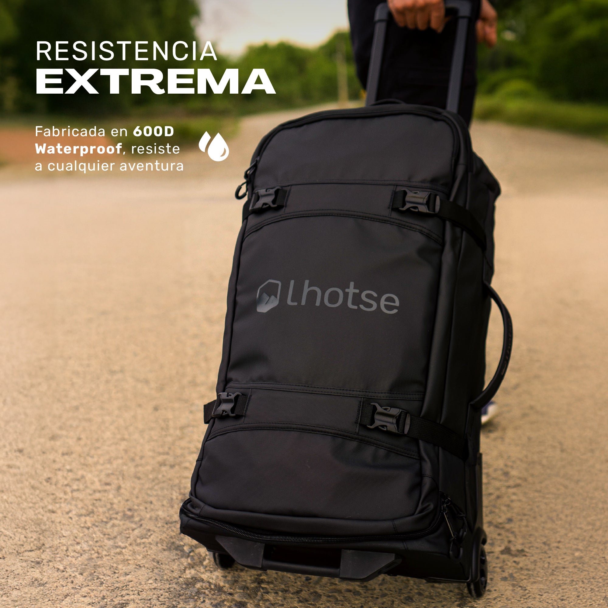 Maleta Bolso Trolly Expedition Duffel 70lts Black