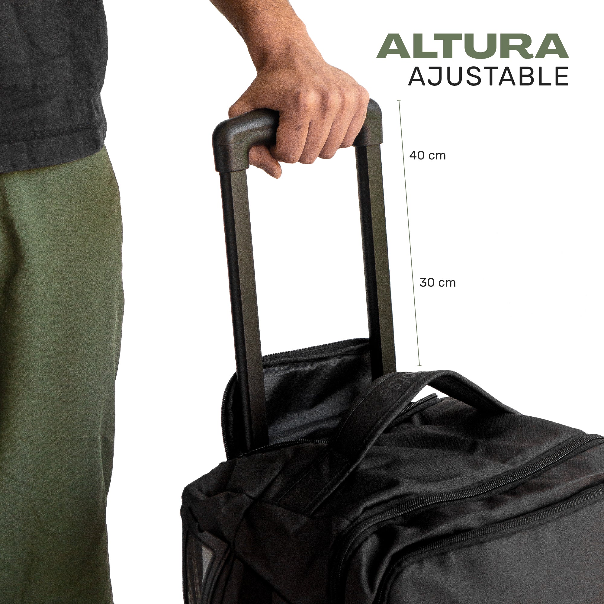 Maleta Bolso Trolly Expedition Duffel 70lts Black