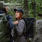 Lhotse Bolso Duffel Impermeable 30L Negro lifestyle outdoor bosque - lifestyle