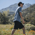 Azul · Polera Hombre Deportiva Manga Corta Boyak DryCool Lhotse