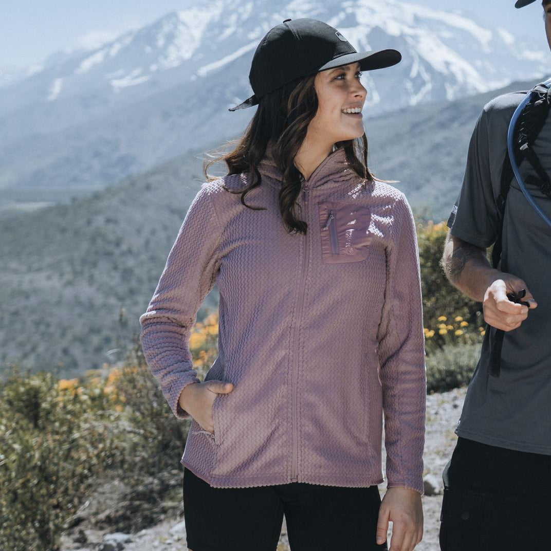 Rosa · Polar Segunda Capa Mujer Lobuche Cap Lhotse