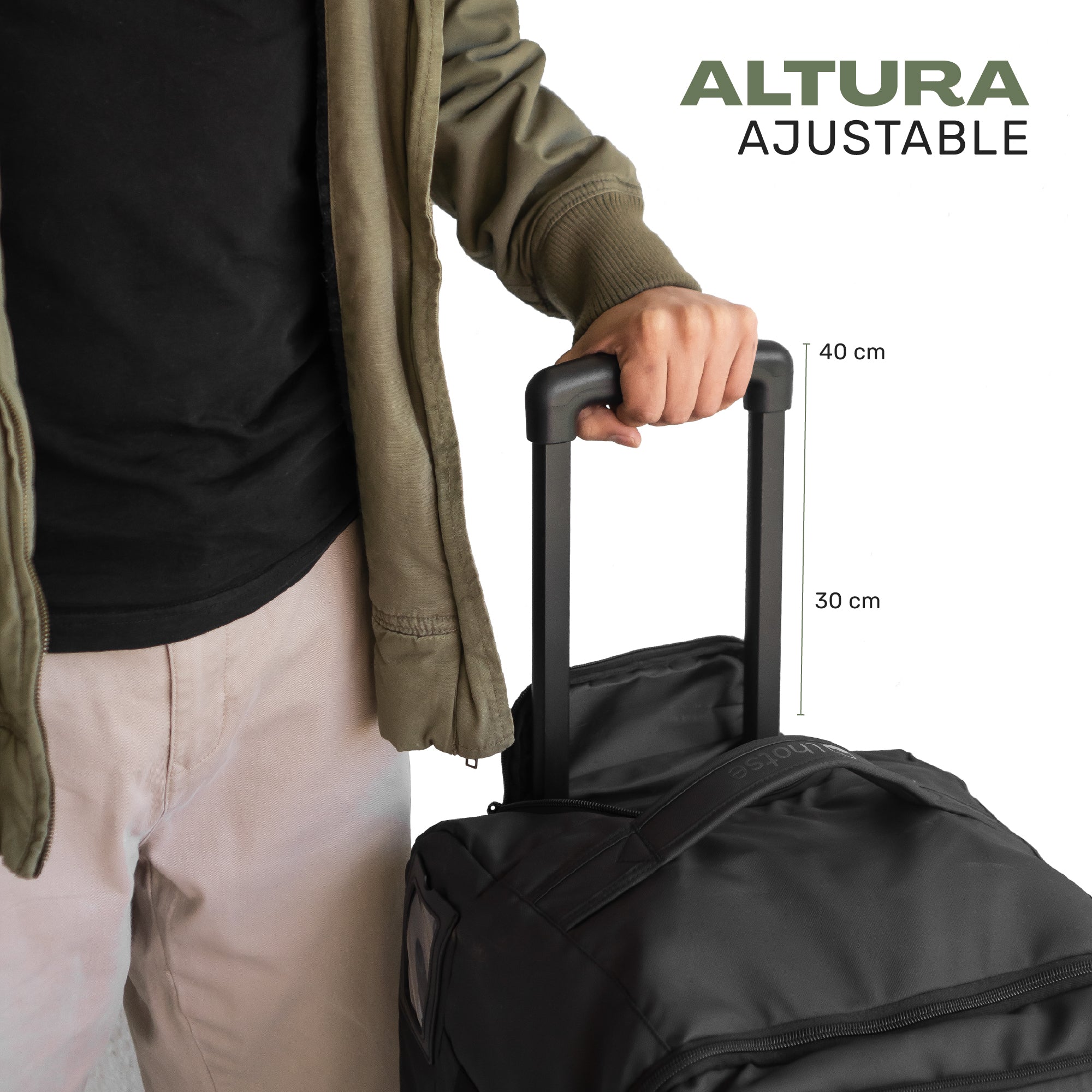 Maleta Bolso Trolly Expedition Duffel 90lts Black