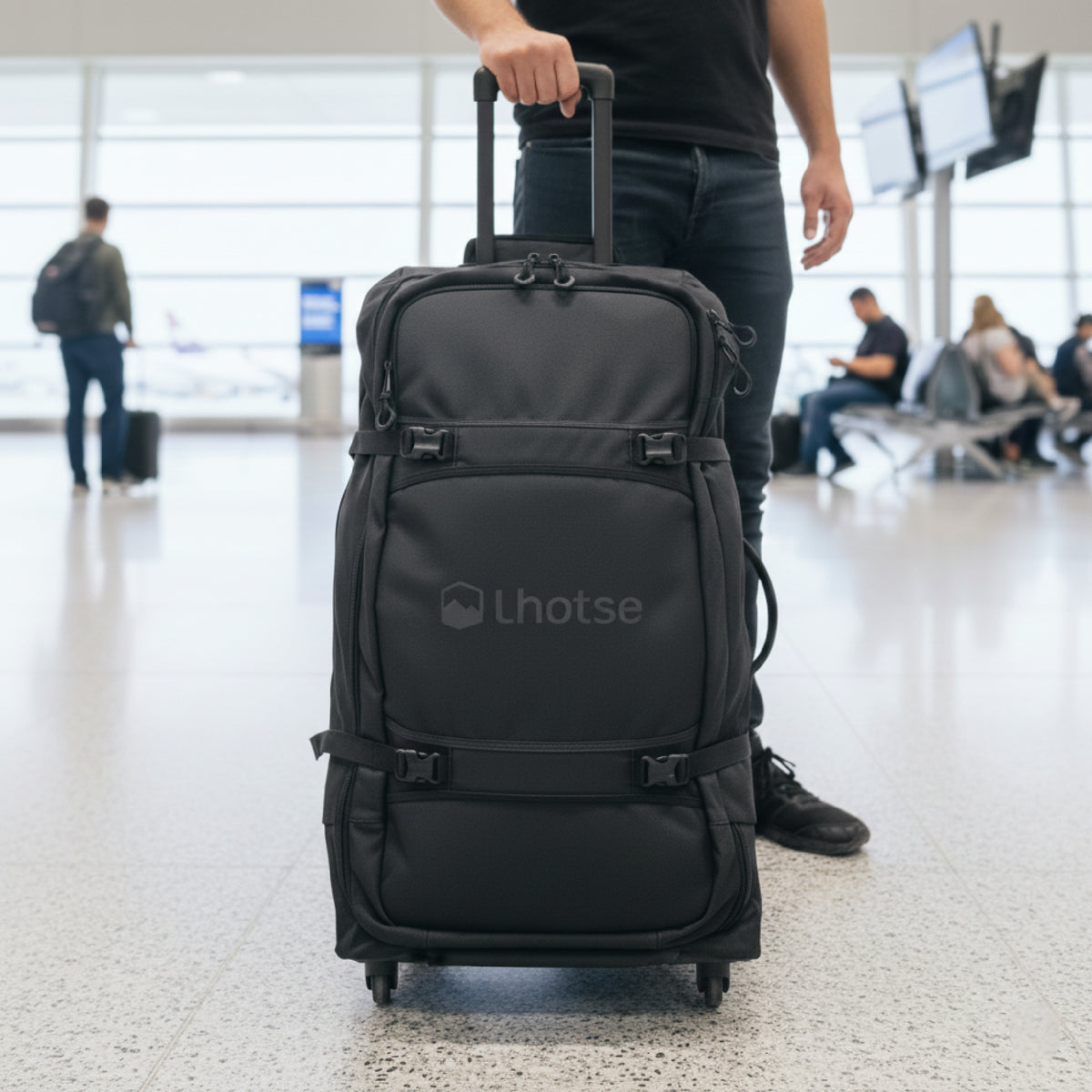 Maleta Bolso Trolly Expedition Duffel 90lts Black