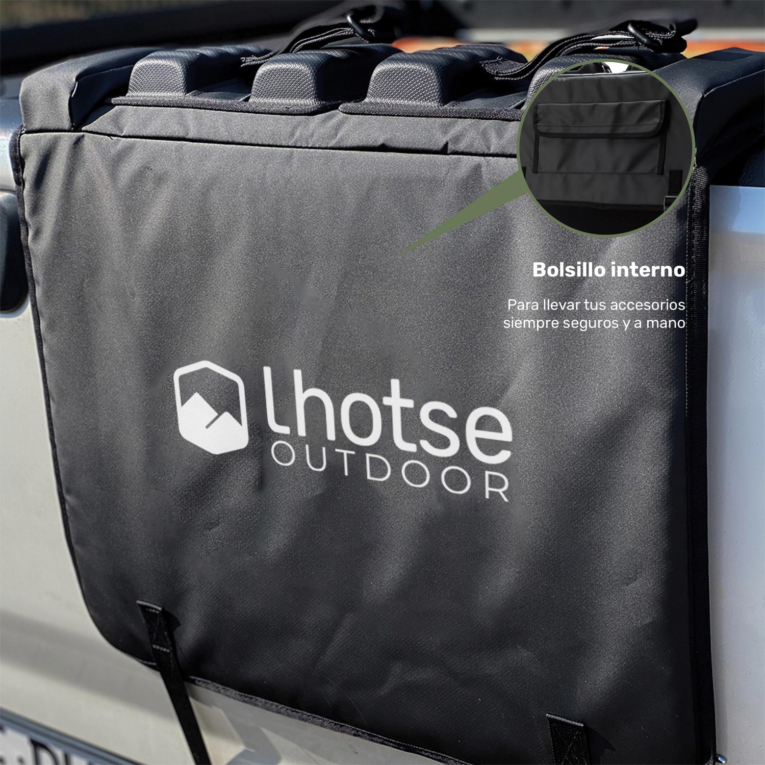 Lhotse Pick-Up Pad Porta 2 Bicicletas bicicletas cargadas plataforma - lifestyle