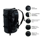 Lhotse Bolso Duffel Impermeable 30L especificaciones bolsillos materiales colores disponibles