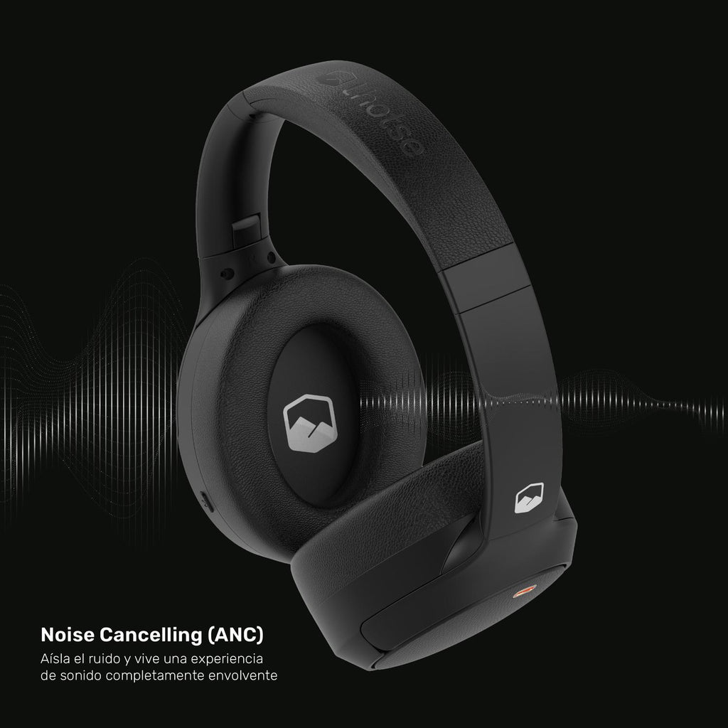 Lhotse Audífonos BeatMaster ANC Negro detalle diadema vista lateral - detalle