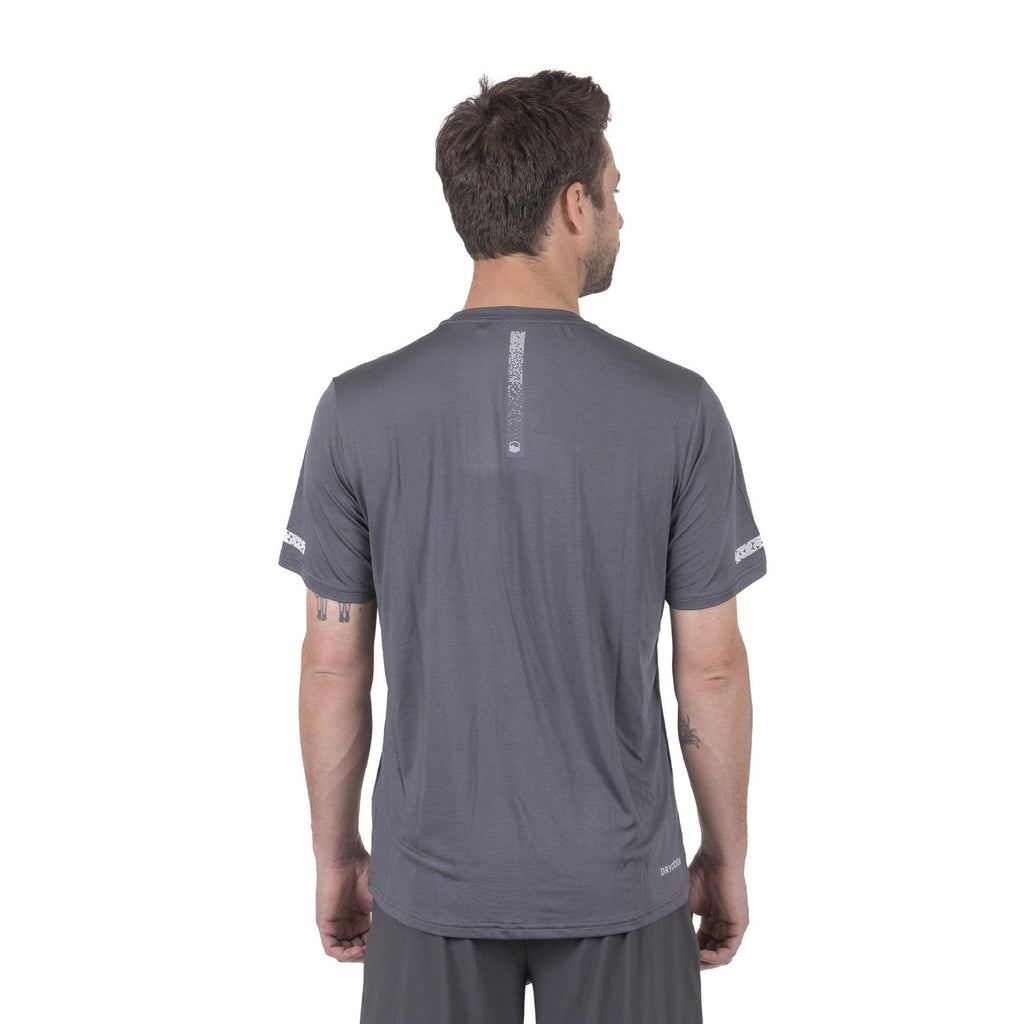 Negro · Polera Hombre Deportiva Manga Corta Boyak DryCool Lhotse