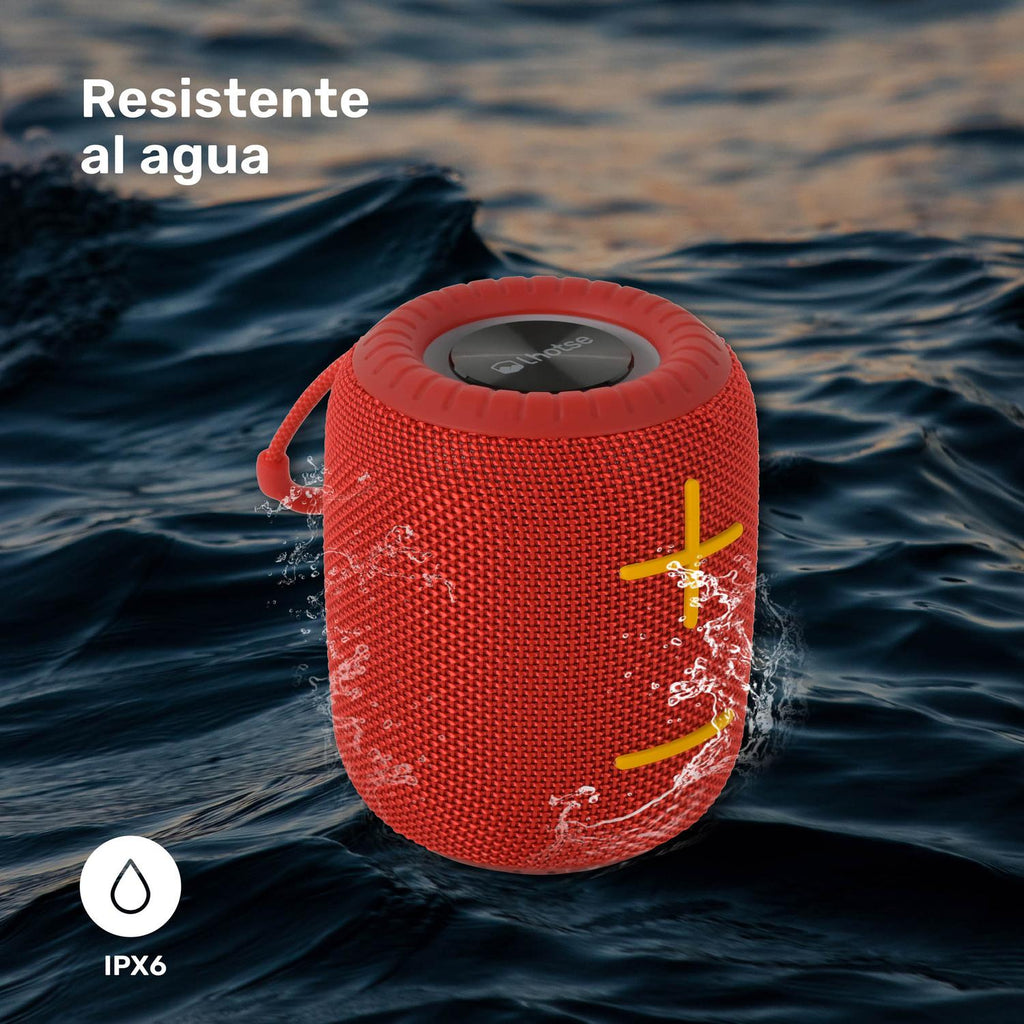 Lhotse Parlante TripGo Rojo diseño compacto portátil ligero - detalle