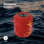 Lhotse Parlante TripGo Rojo diseño compacto portátil ligero - detalle