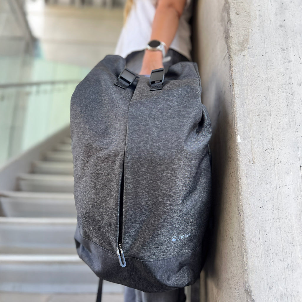 Mochila Antirrobo Lhotse Gris Oscuro MA147