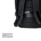 Mochila Antirrobo Lhotse Gris Oscuro MA147