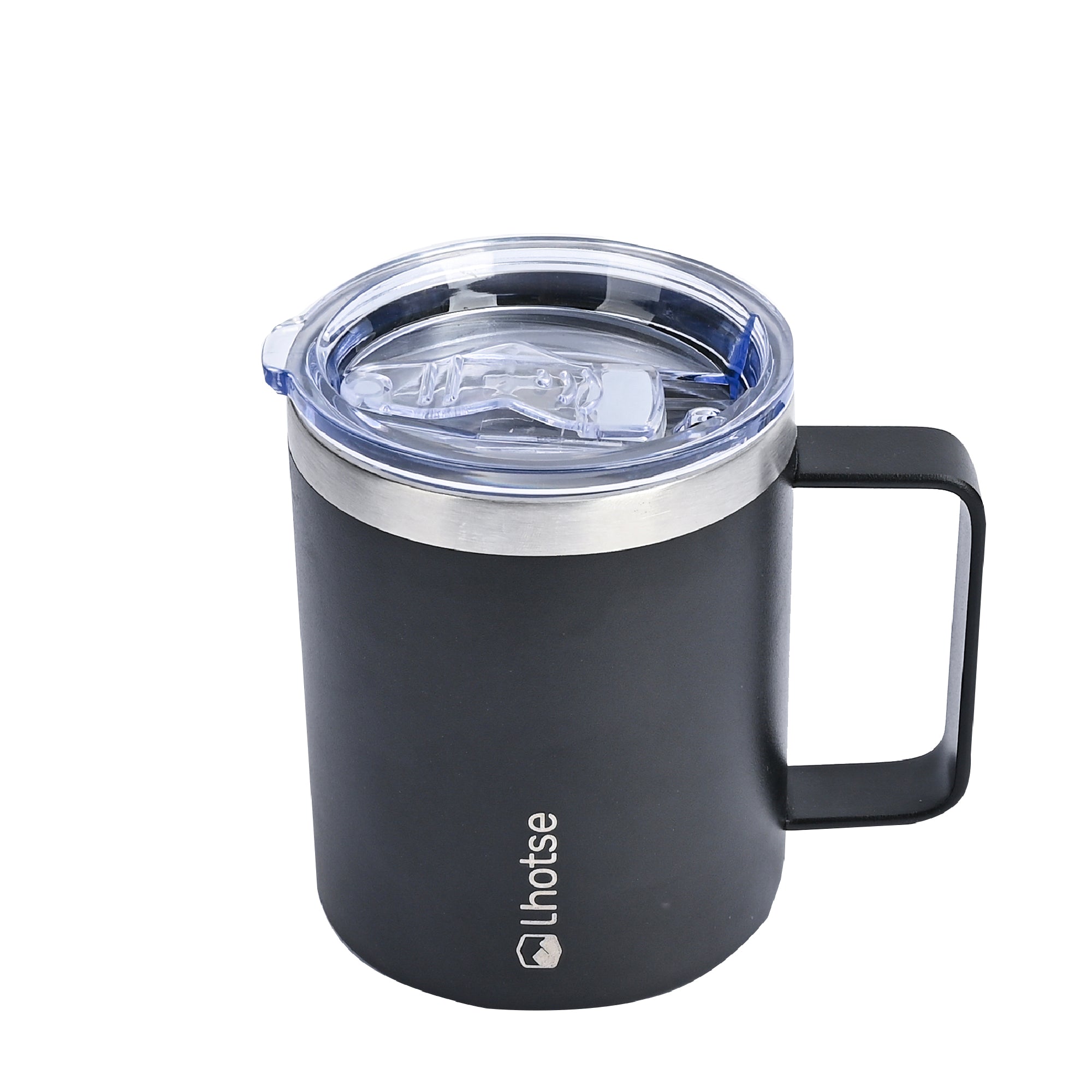 Taza Camping 350ml Negro - imagen 2