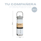 Lhotse Botella Térmica Adventure 650ml Blanco tu compañera vida activa - detalle
