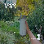 Lhotse Botella Térmica Adventure 650ml Blanco todo terreno outdoor - lifestyle