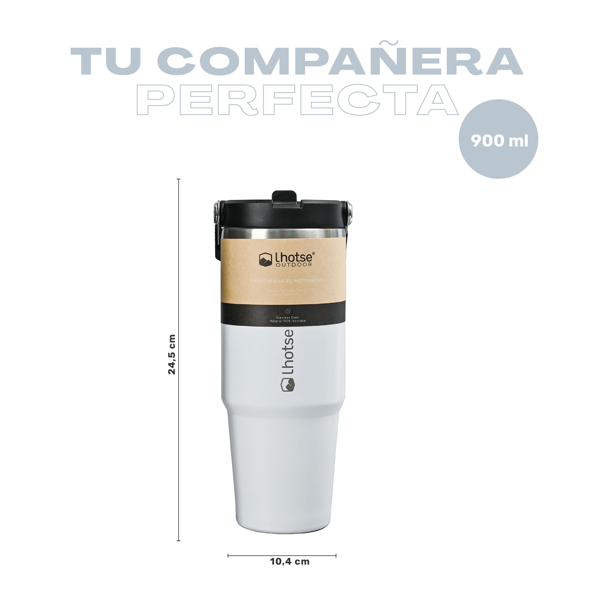 Botella Térmica Insulada Lhotse Travel Mug 900ml