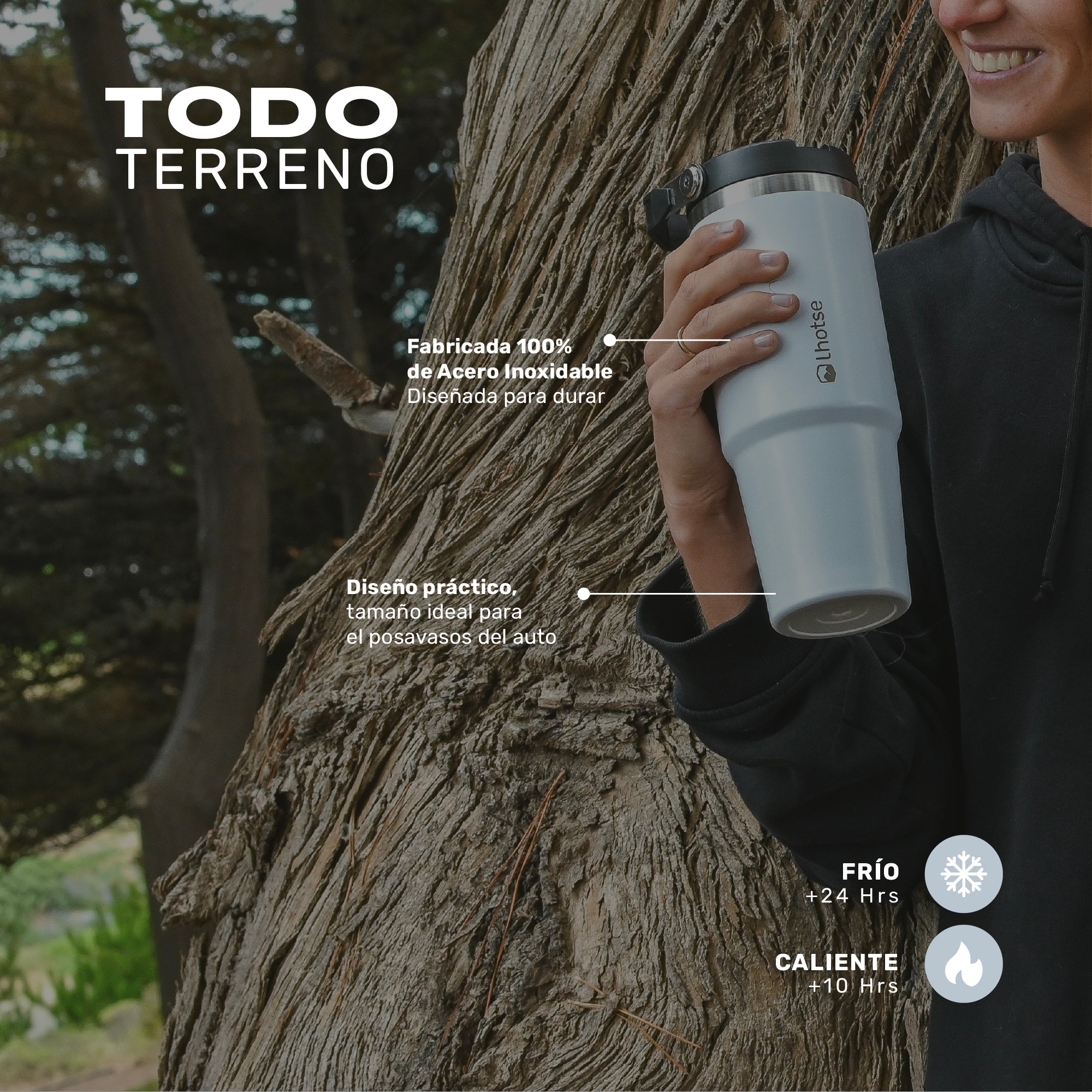 Botella Térmica Insulada Lhotse Travel Mug 900ml