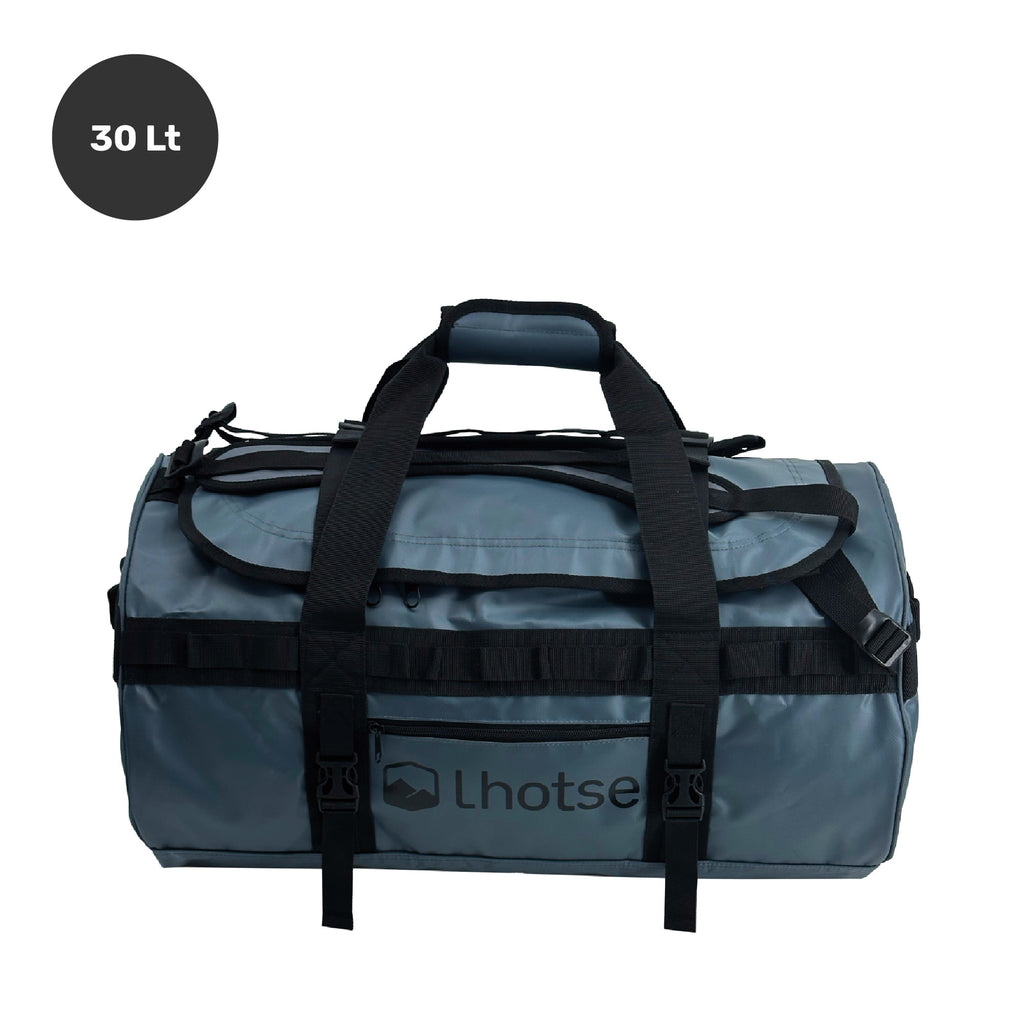 Lhotse Bolso Duffel Impermeable 30L Azul - vista frontal