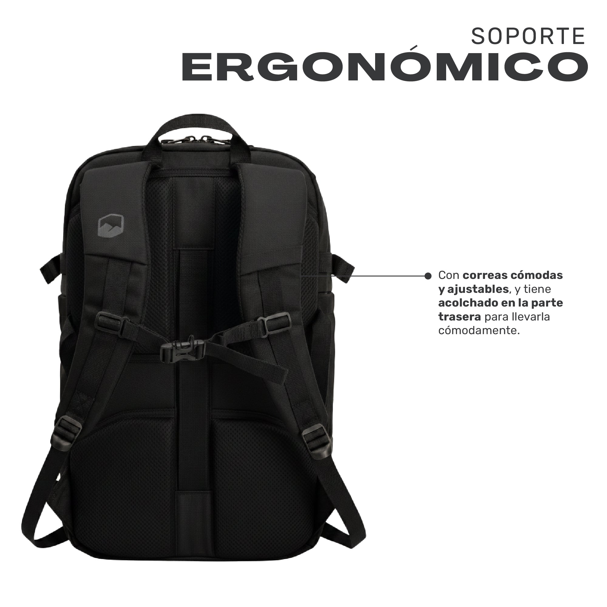 Mochila Viaje impermeable Notebook 17,3"Broadpeak 40L Lhotse