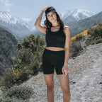 The Top: Biker Short Dhara + Peto Deportivo Kalo Negro