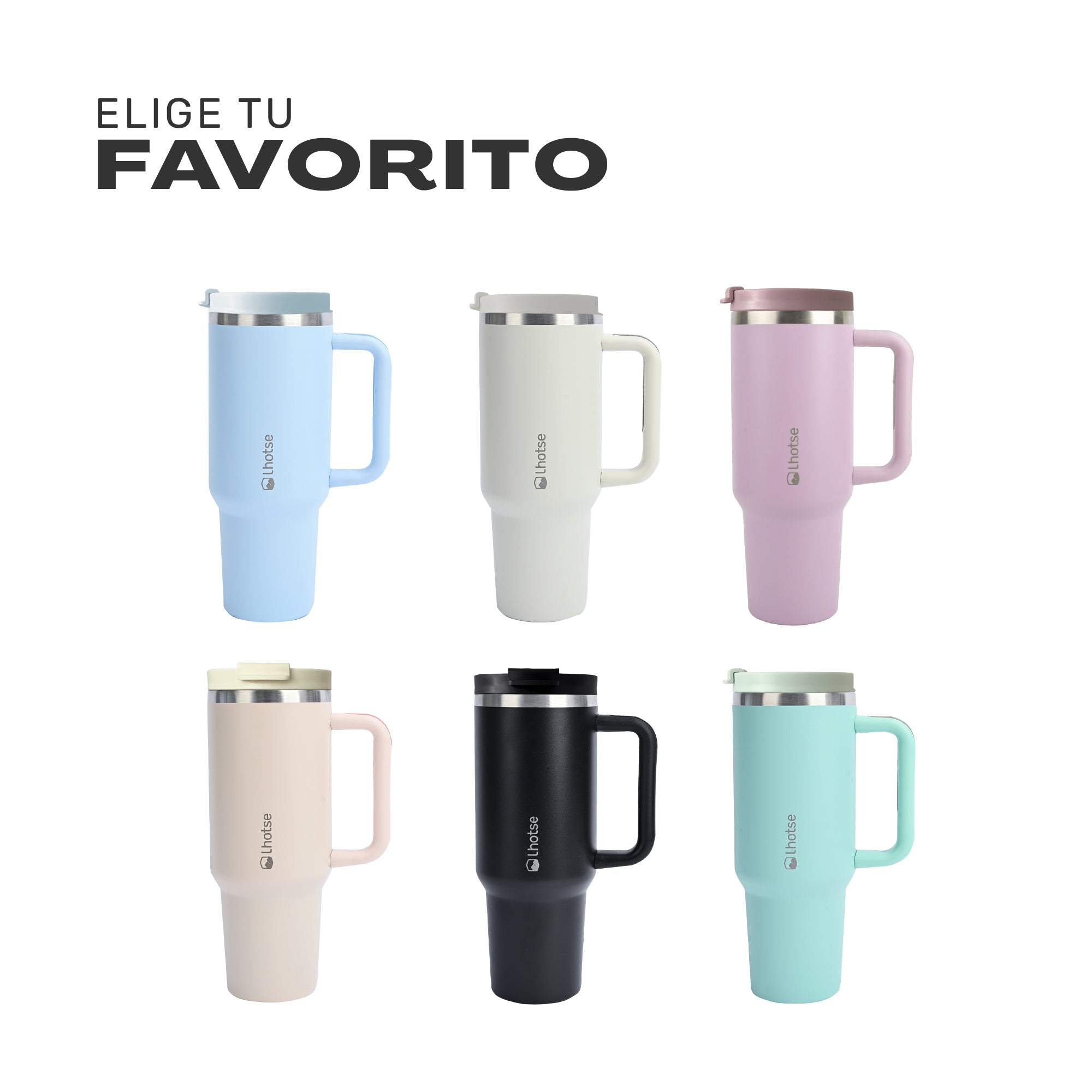 Vaso Térmico Tumbler 1180ml Acero Inoxidable con Tapa Lhotse